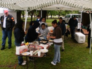 Breakfast at the Honor Run