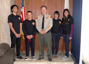 Wasco SAL with the Sheriff